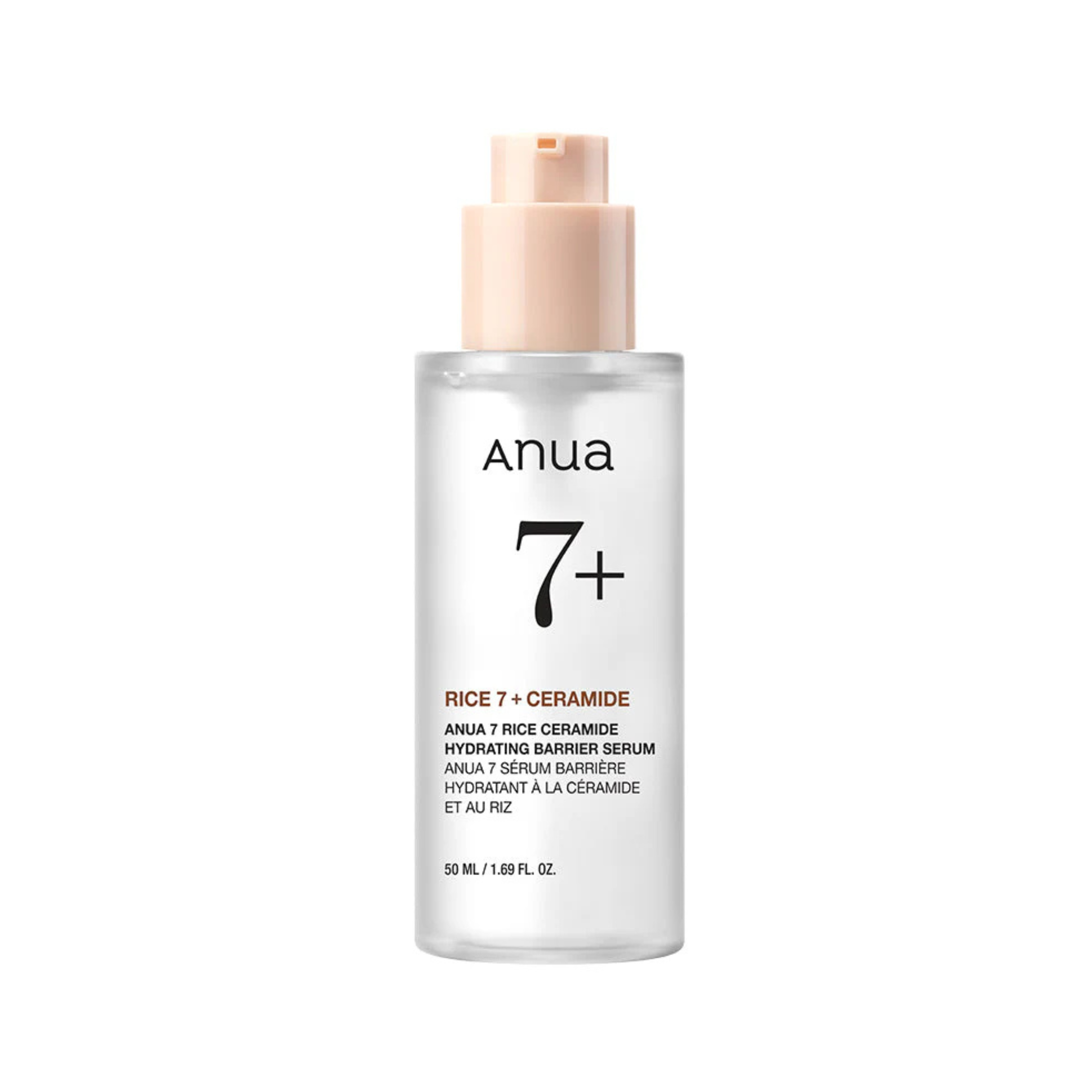 Anua 7 Rice Ceramide Hydrating Barrier Serum drėkinantis veido serumas